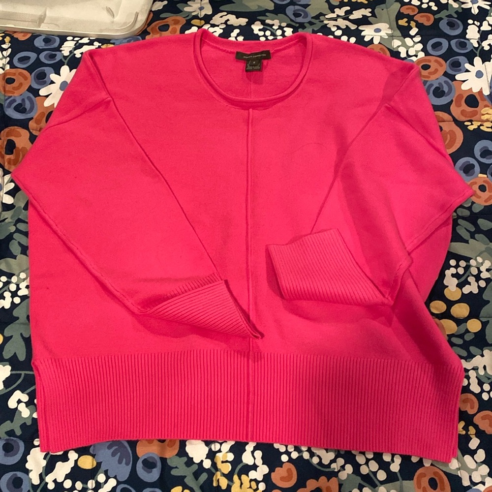 French connection hot pink sweater. Small